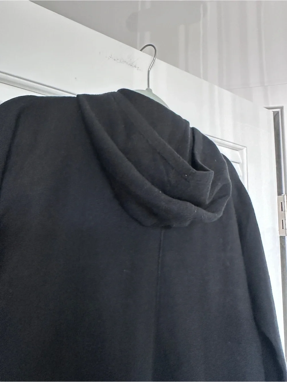 Banana Republic Men’s Black Hooded Sweater Knit Pullover Size M